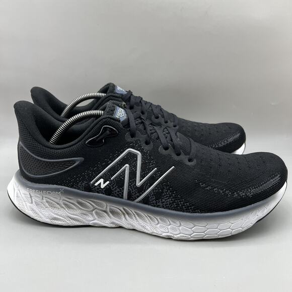 New Balance Fresh Foam X 1080 v12 Sneakers Men's Size 12.5 D Black Running Shoes